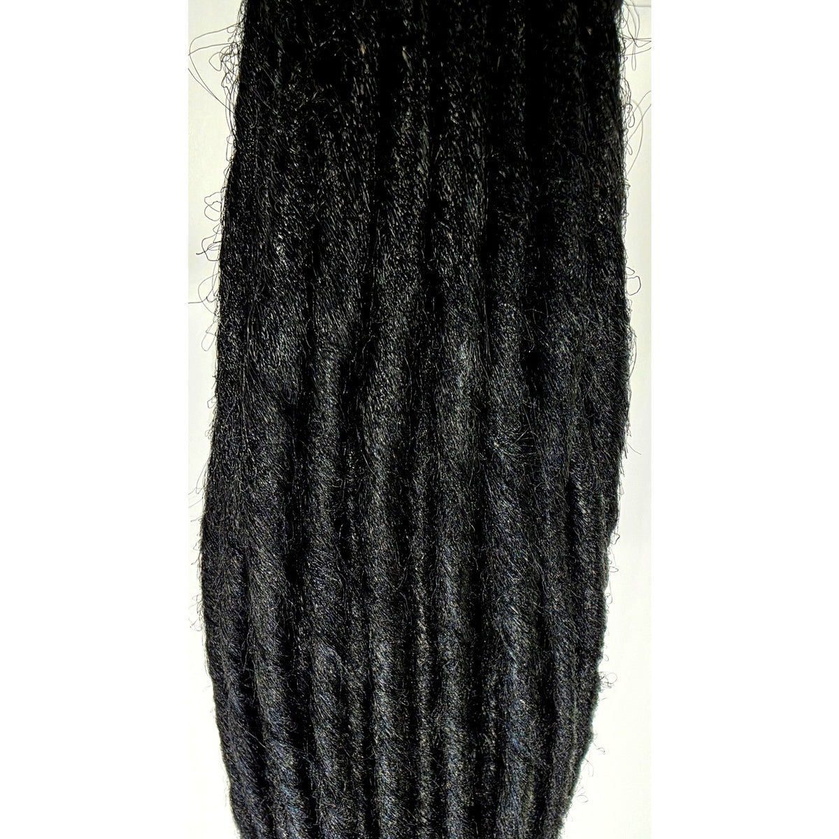 50 SE Single Ended Black #1 Synthetic Dreads Dreadlock Hair Extensions