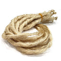 10 SE Single Ended Knotty Light Blonde Synthetic Dread Dreadlock Hair Extensions