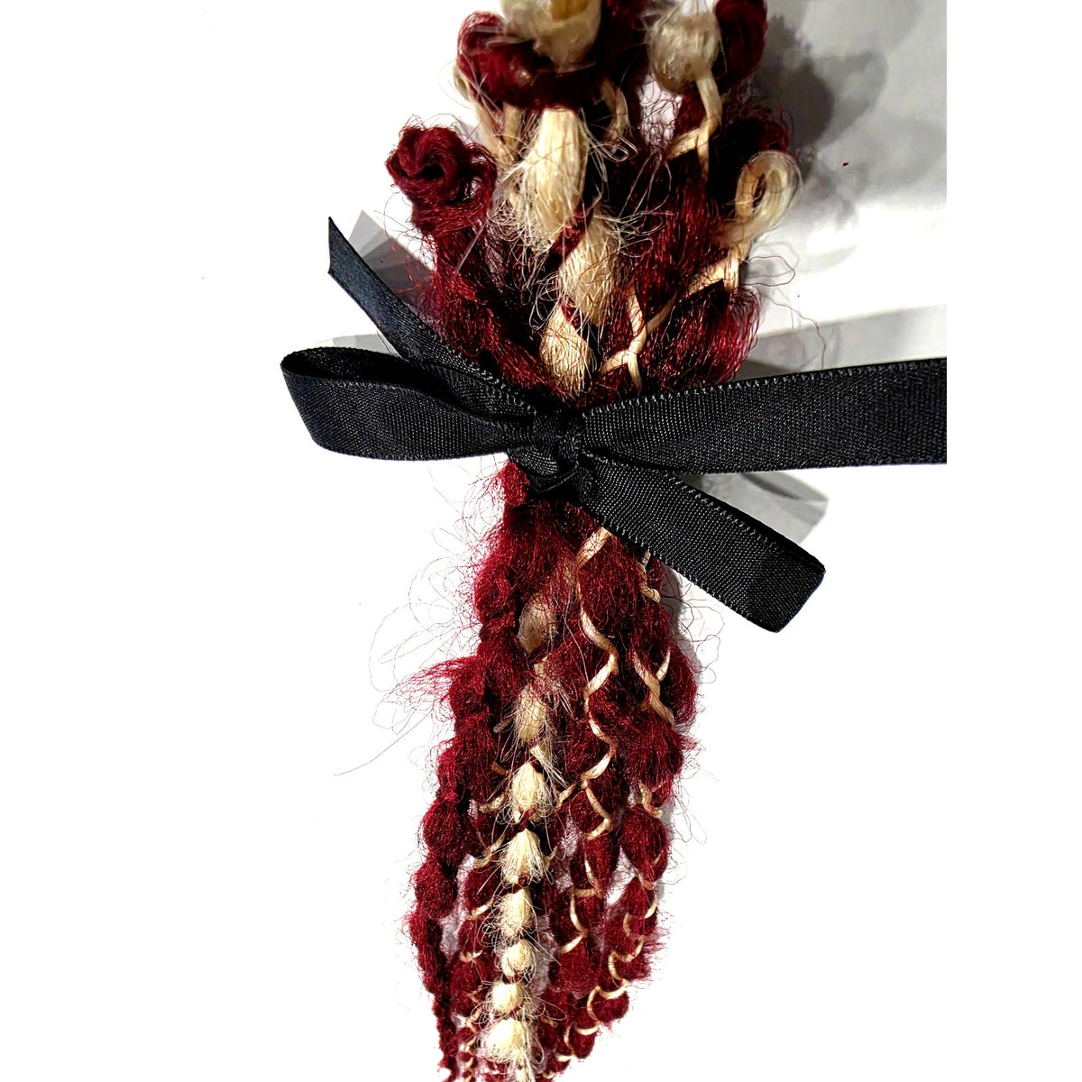 6 SE Single Ended Synthetic Dreads Dreadlocks Hair Extensions Wrap Braids Red