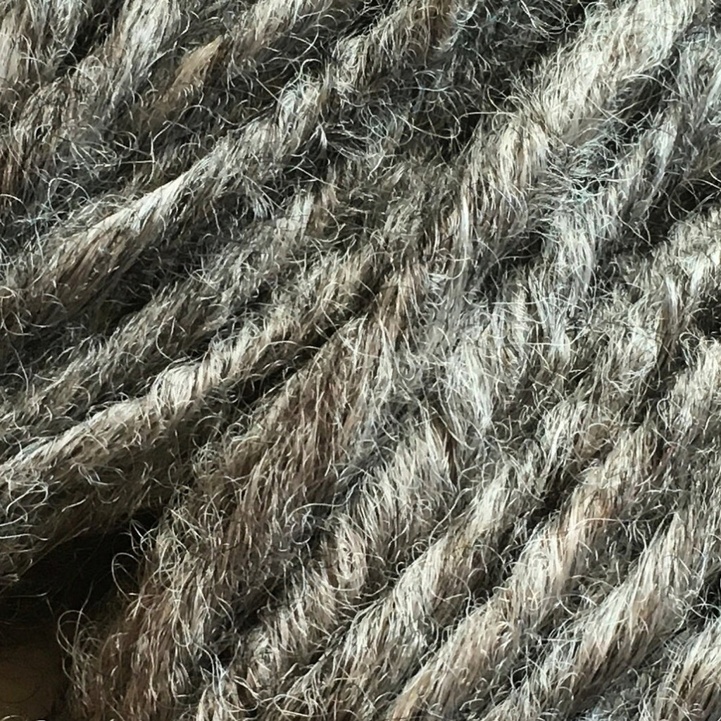 70 SE Single Ended Silver Grey Dreads Dreadlocks Hair Extensions