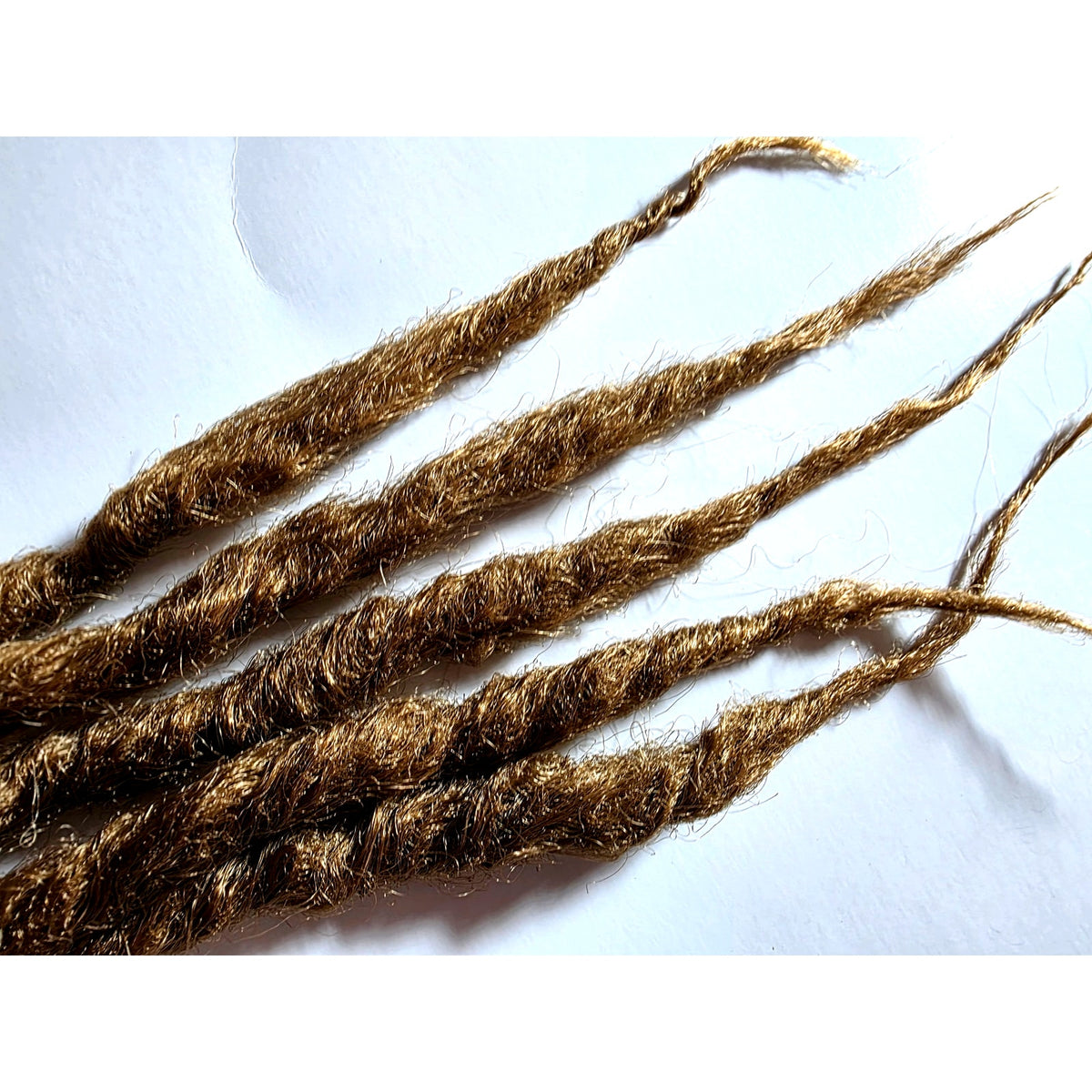 5 SE Single Ended Dark Blonde Synthetic Dreads Dreadlocks Hair Extensions Knotty
