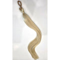 613 platinum blonde ponytail extension 24 inch straight synthetic hair fall