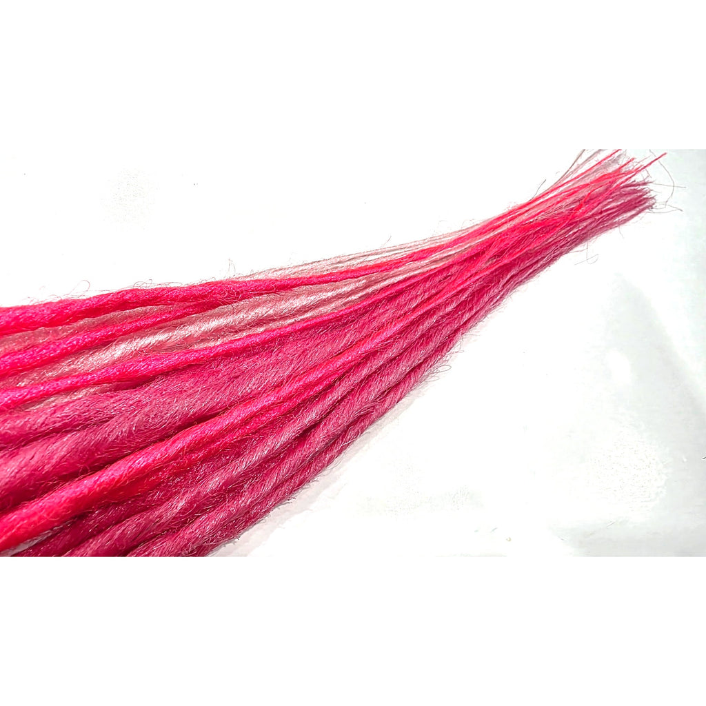 30 SE Single Ended Multi Pink Synthetic Dreads Dreadlock Hair Extensions