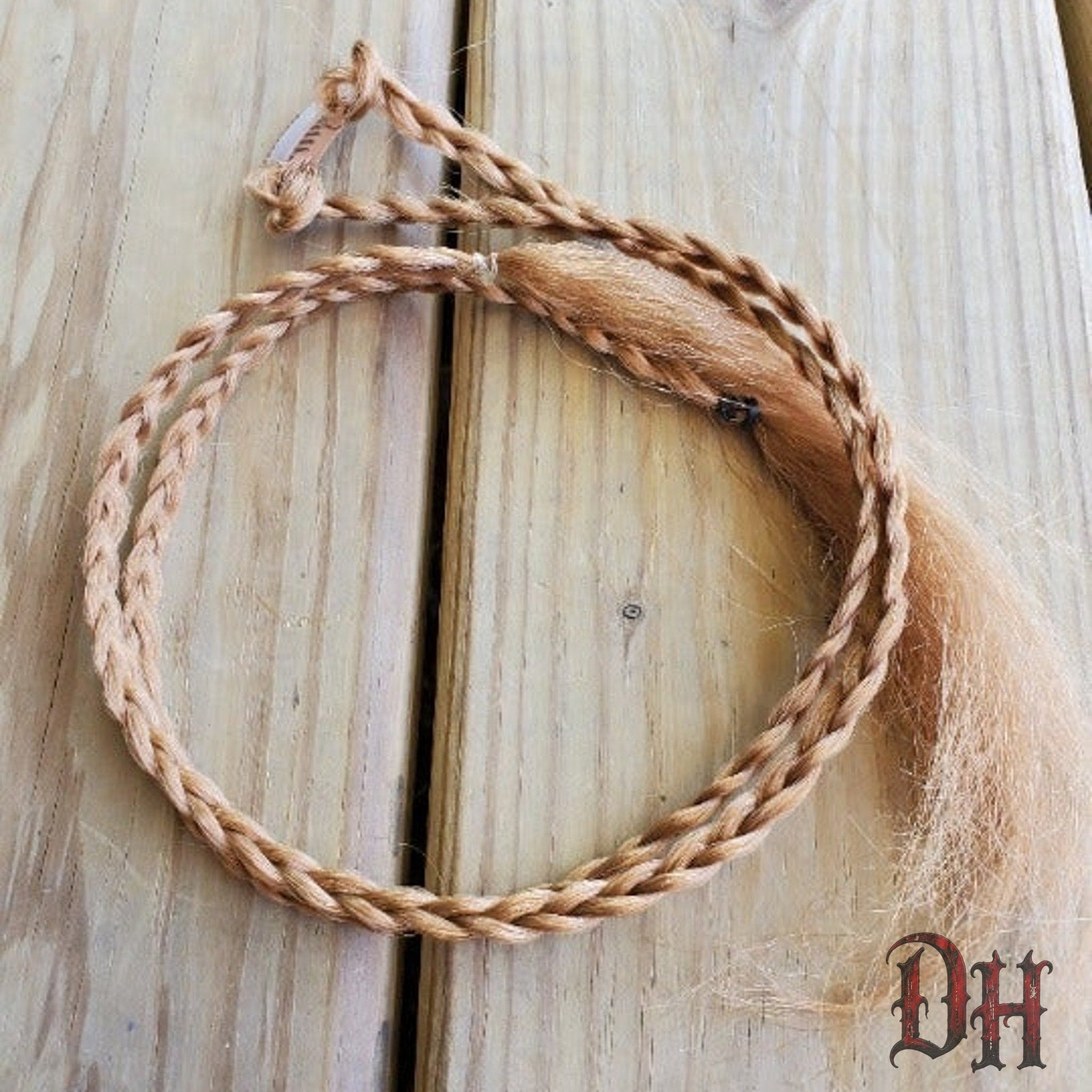 Blonde Clip in Braids Hair Extension