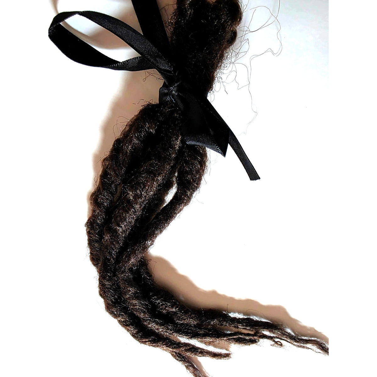 5 SE Single Ended Dark Brown Synthetic Dreads Dreadlocks Hair Extensions Knotty