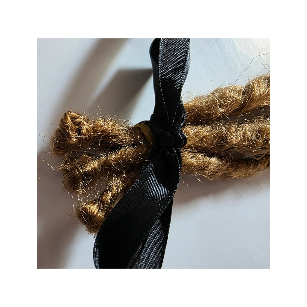 5 SE Single Ended Dark Blonde Synthetic Dreads Dreadlocks Hair Extensions Knotty