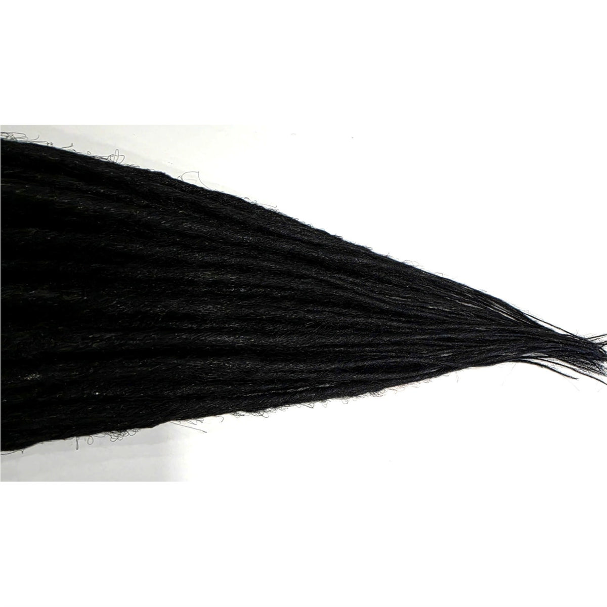 50 SE Single Ended Black #1 Synthetic Dreads Dreadlock Hair Extensions