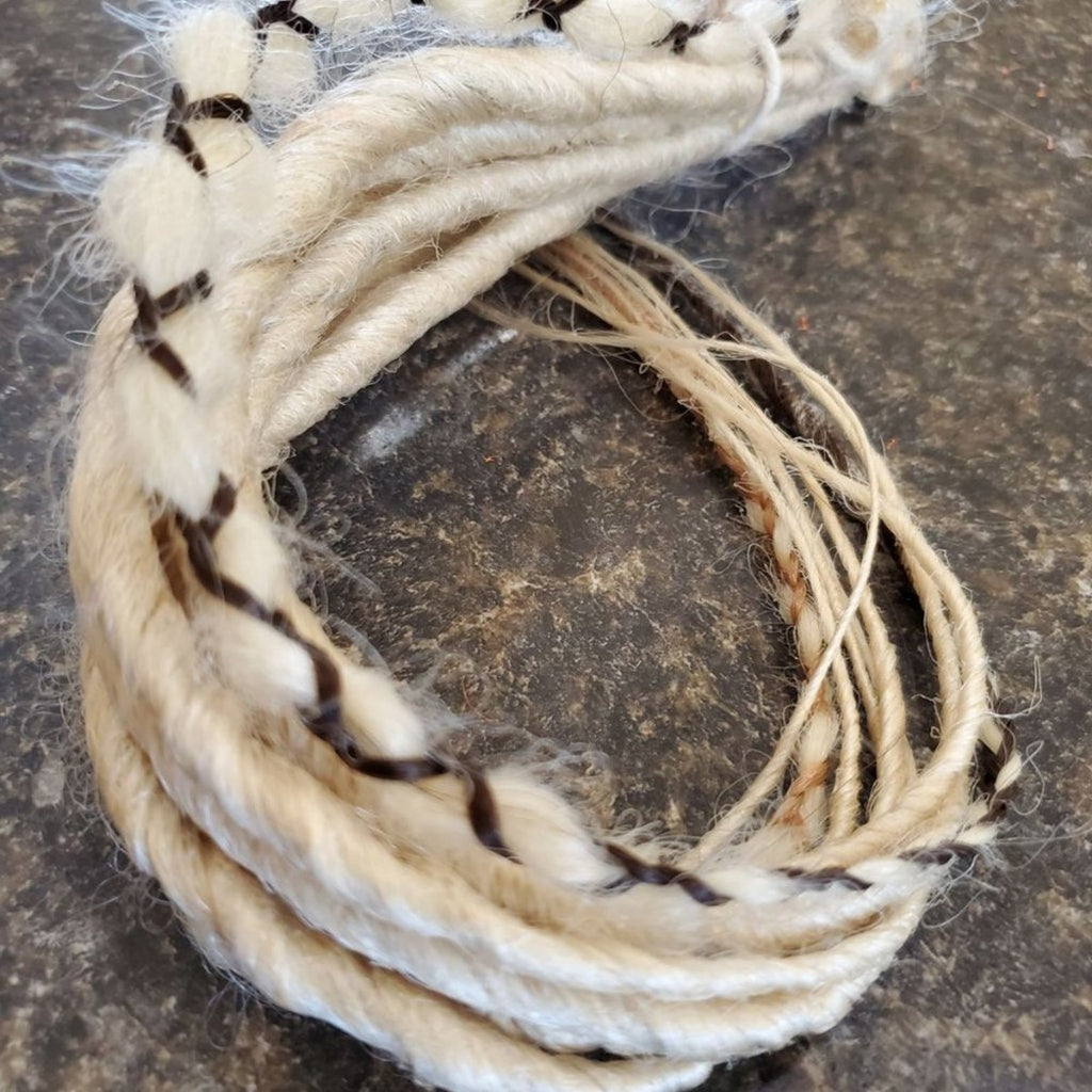 10 SE Single Ended Blonde Dreads Dreadlocks Braids Hair Extensions