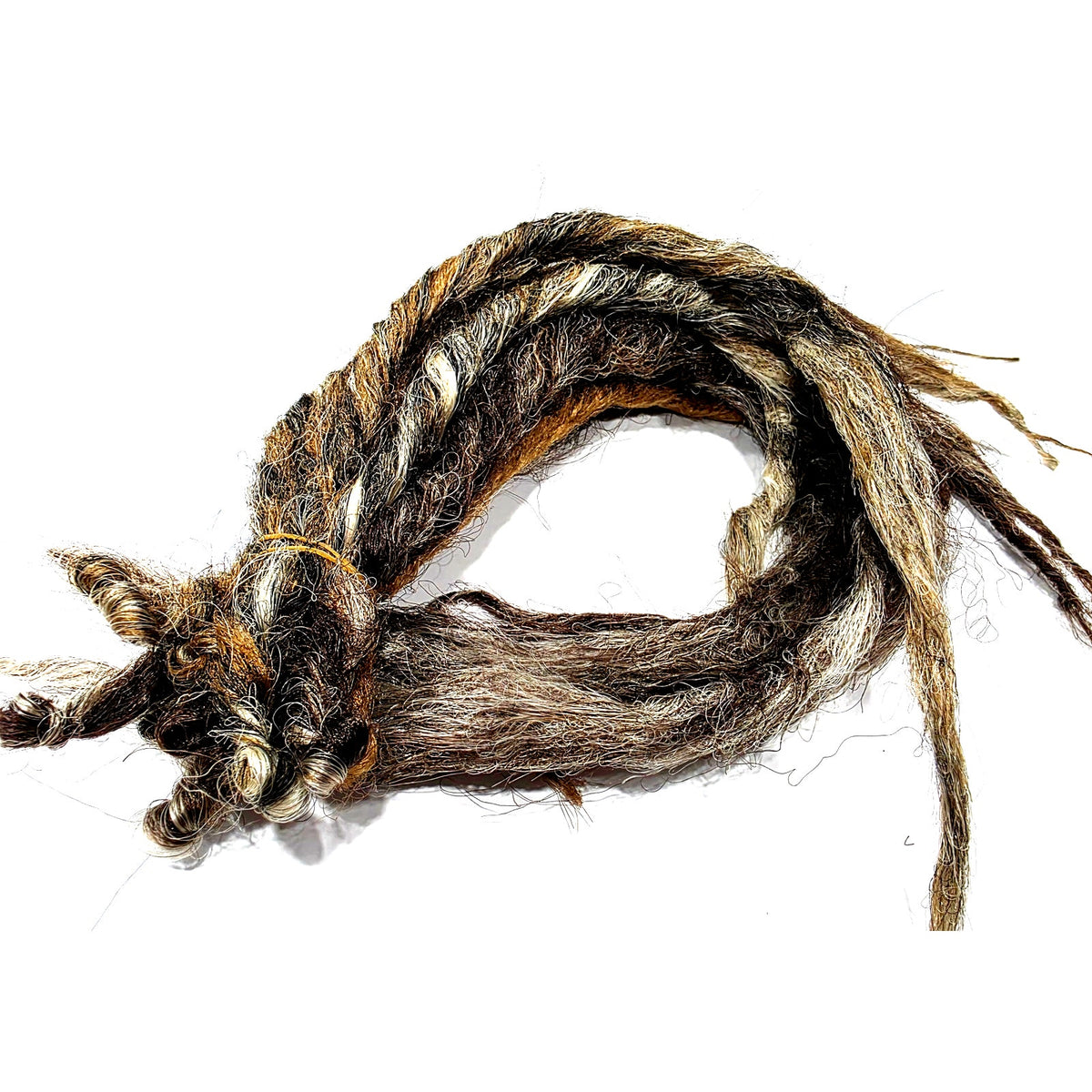 10 SE Single Ended Brown Blonde Natural Style Dreads Dreadlocks Hair Extensions