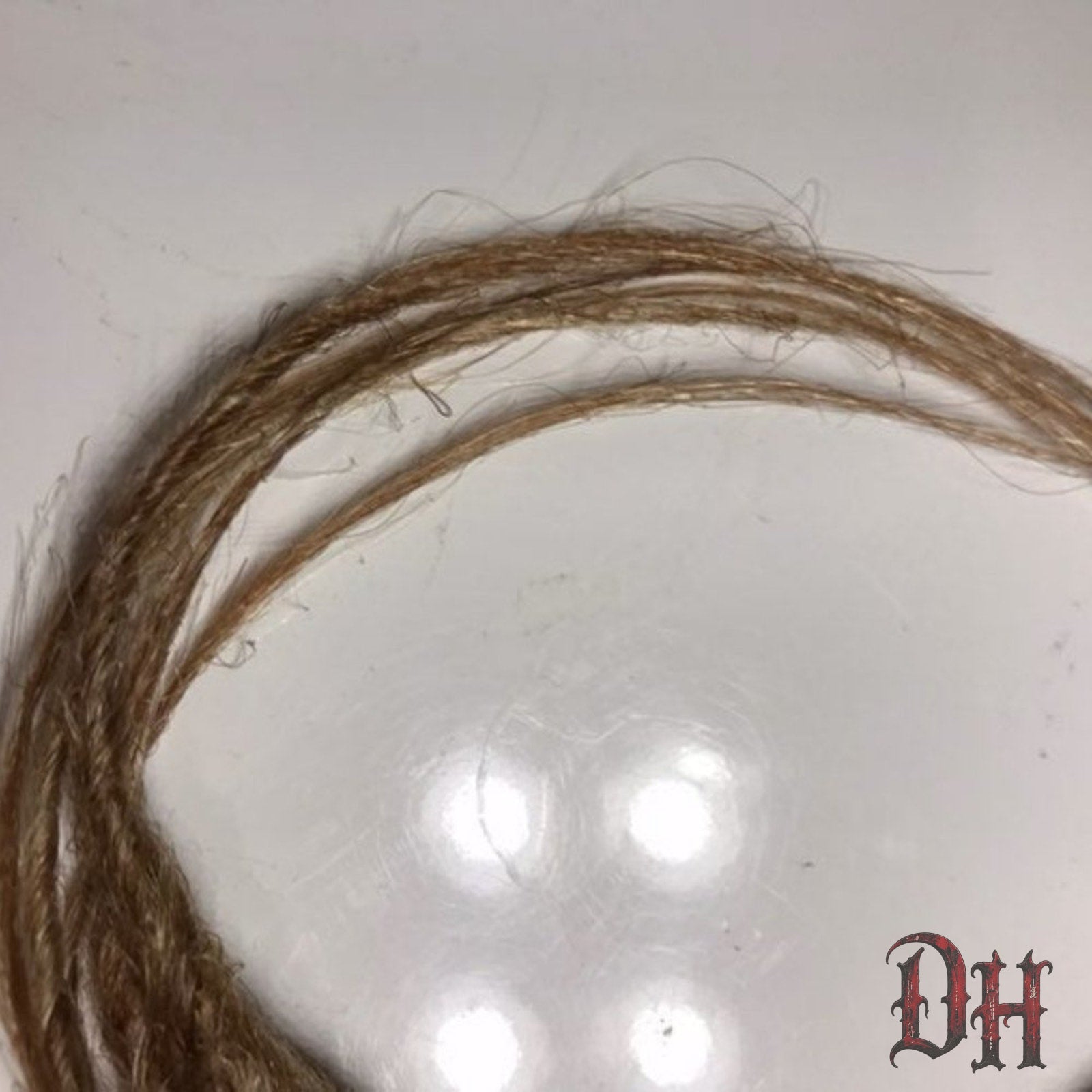 Clip in Dreads Dreadlocks Hair Extension Dark Blonde