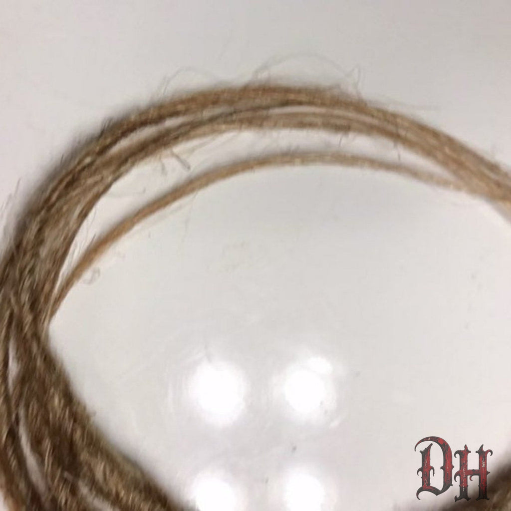 Clip in Dreads Dreadlocks Hair Extension Dark Blonde