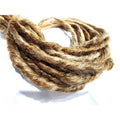 10 SE Single Ended Medium Blonde Dreads Dreadlocks Hair Extensions Knotty