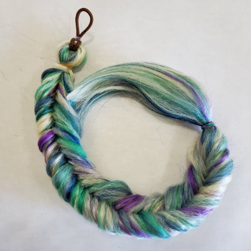 Pastel Fishtail Braid Pony Hair Extension NEW