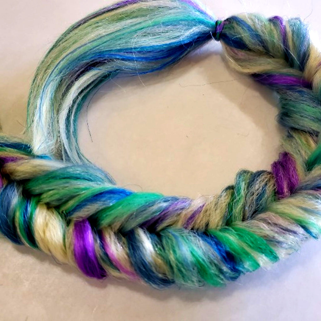Pastel Fishtail Braid Pony Hair Extension NEW
