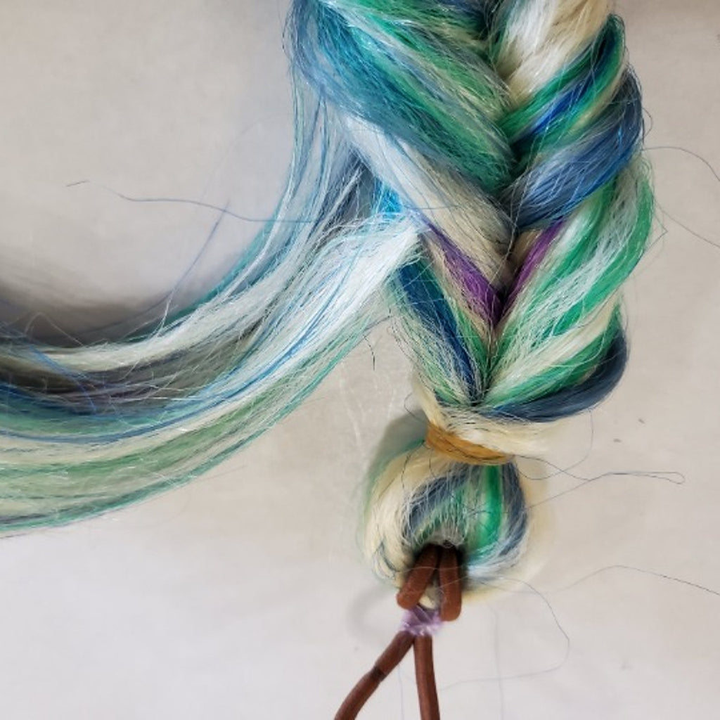 Pastel Fishtail Braid Pony Hair Extension NEW