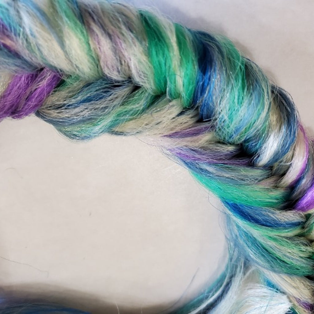 Pastel Fishtail Braid Pony Hair Extension NEW