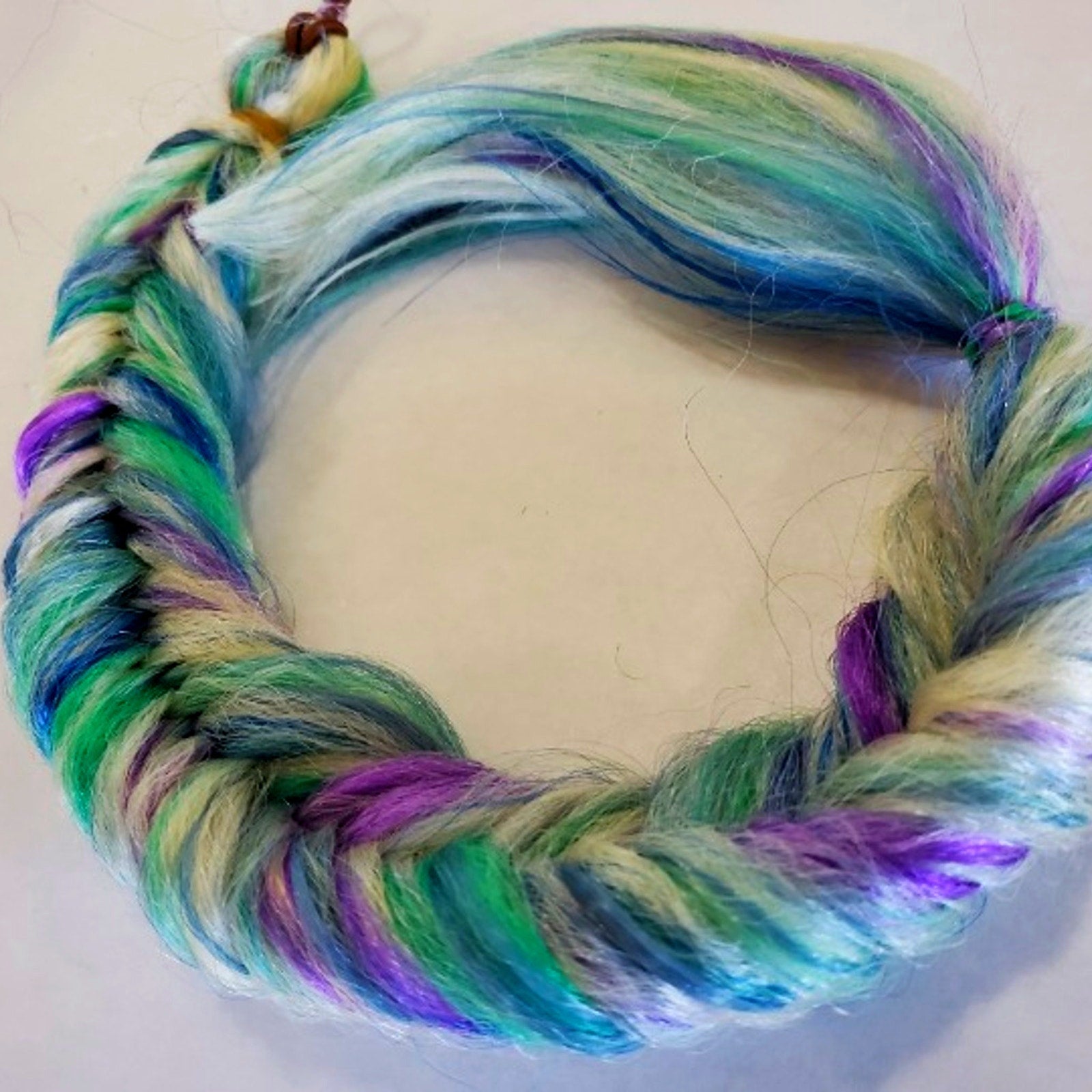 Pastel Fishtail Braid Pony Hair Extension NEW