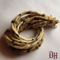 Leopard Print Spotted Hair Extension Dreads Dreadlocks Blonde