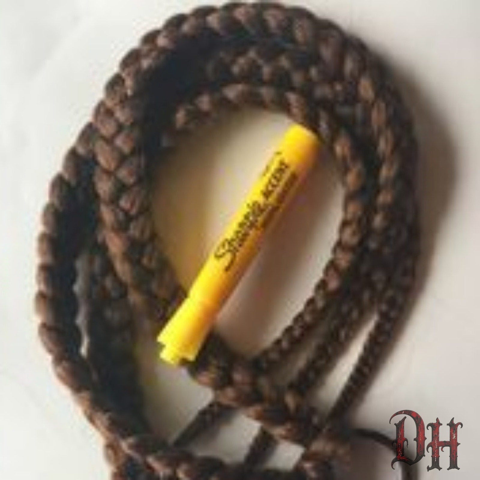 Triple Braid Pony Fall Hair Extensions Brown